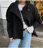 Veste Courte Élégante à Double Boutonnage pour Femmes - Emilia Lane