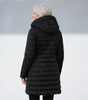 Veste d'hiver matelassée avec capuche pour femmes - Emilia Lane
