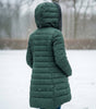 Veste d'hiver matelassée avec capuche pour femmes - Emilia Lane