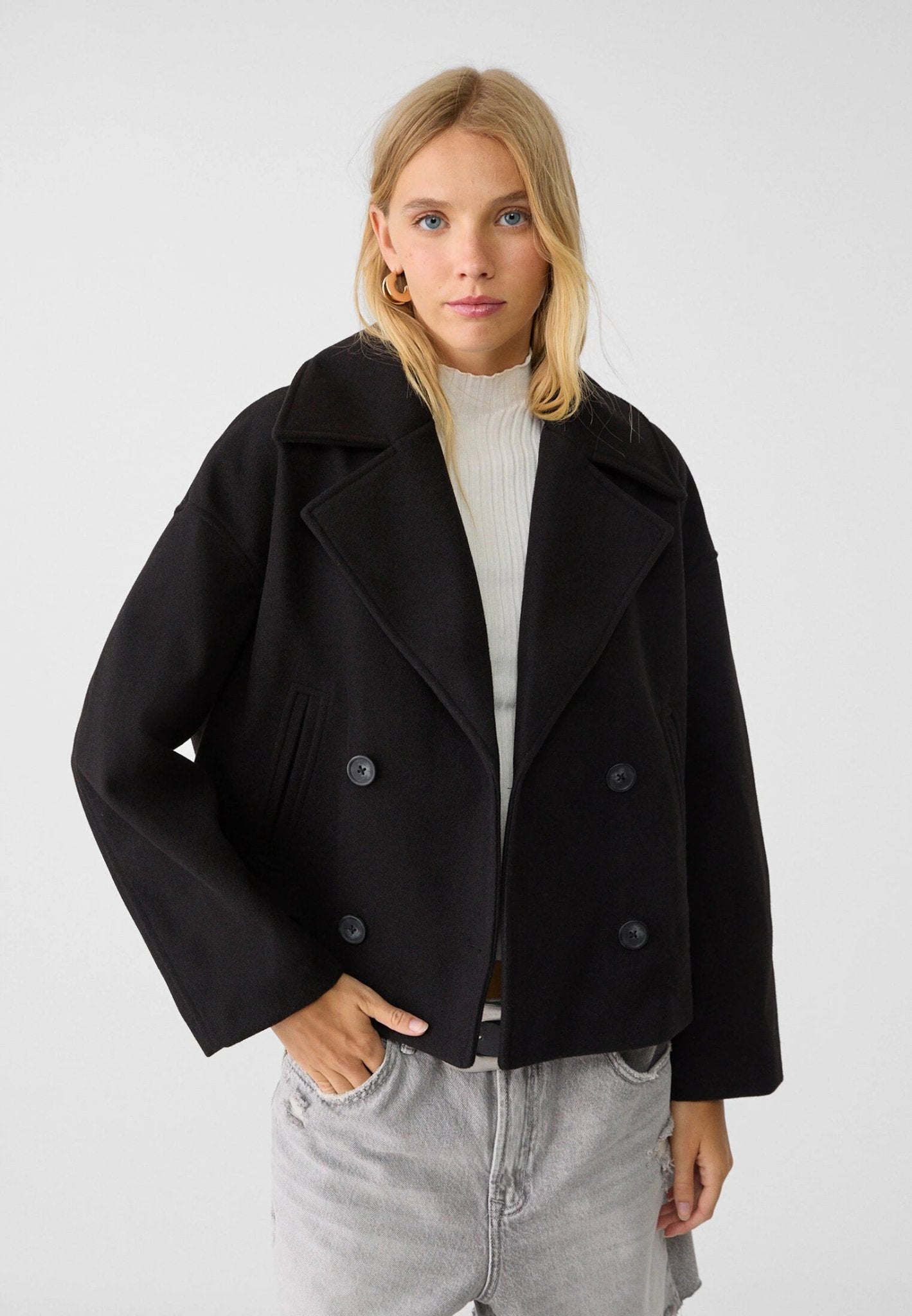 Veste Double Boutonnage Élégante pour Femmes - Emilia Lane