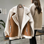 Veste en Daim Synthétique Élégante pour Femmes - Emilia Lane