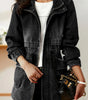 Veste en denim soulignant la taille pour femmes - Emilia Lane