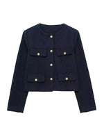 Veste en Tweed Classique pour Femme - Emilia Lane