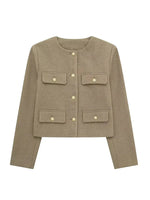 Veste en Tweed Classique pour Femme - Emilia Lane
