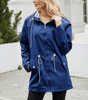 Veste Imperméable à Capuche et Cintrée pour Femme | Idéale pour le Quotidien - Emilia Lane