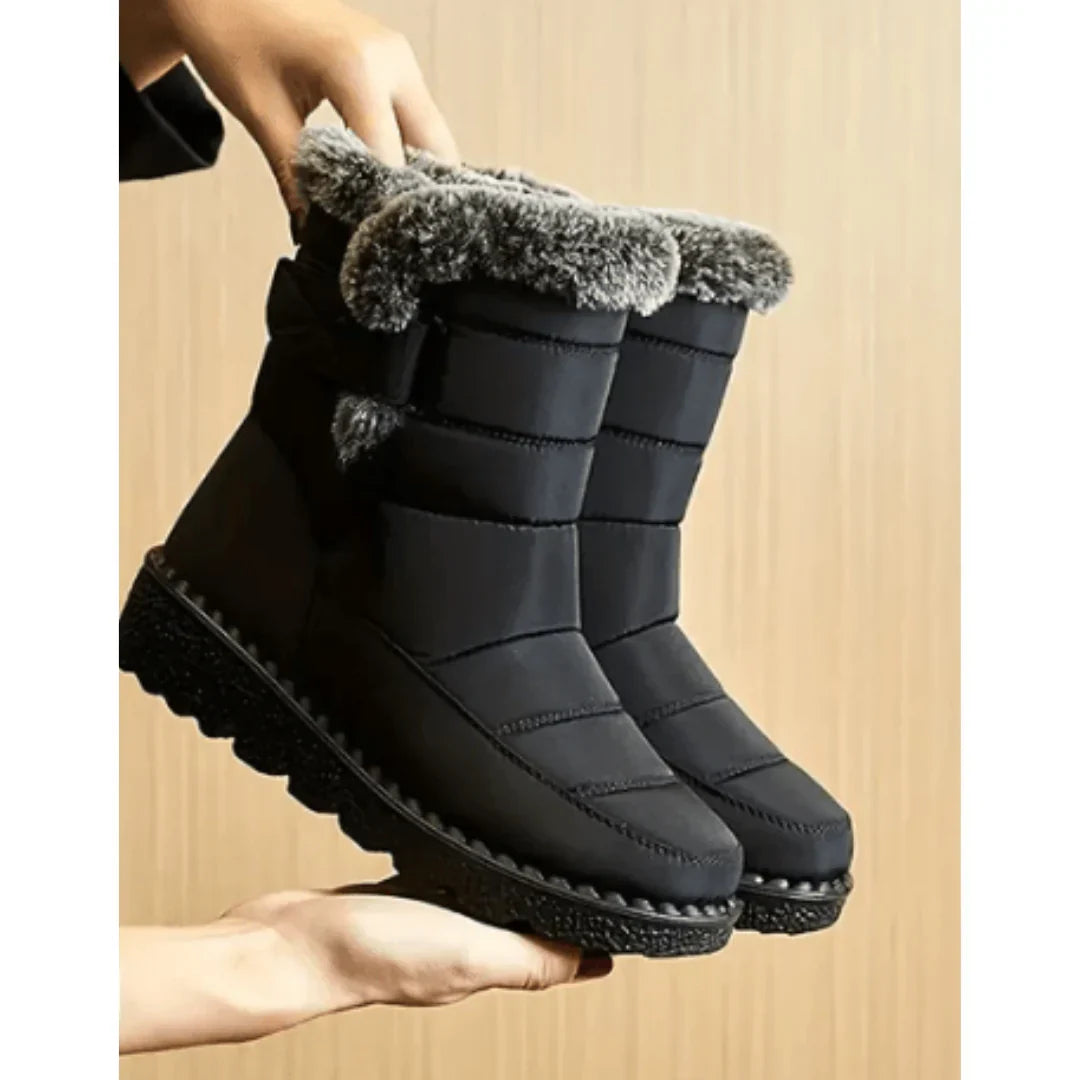 Mid-Calf Fur Boot for Women