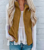 Women's Zip-Up Sleeveless Fleece Vest