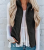 Women's Zip-Up Sleeveless Fleece Vest